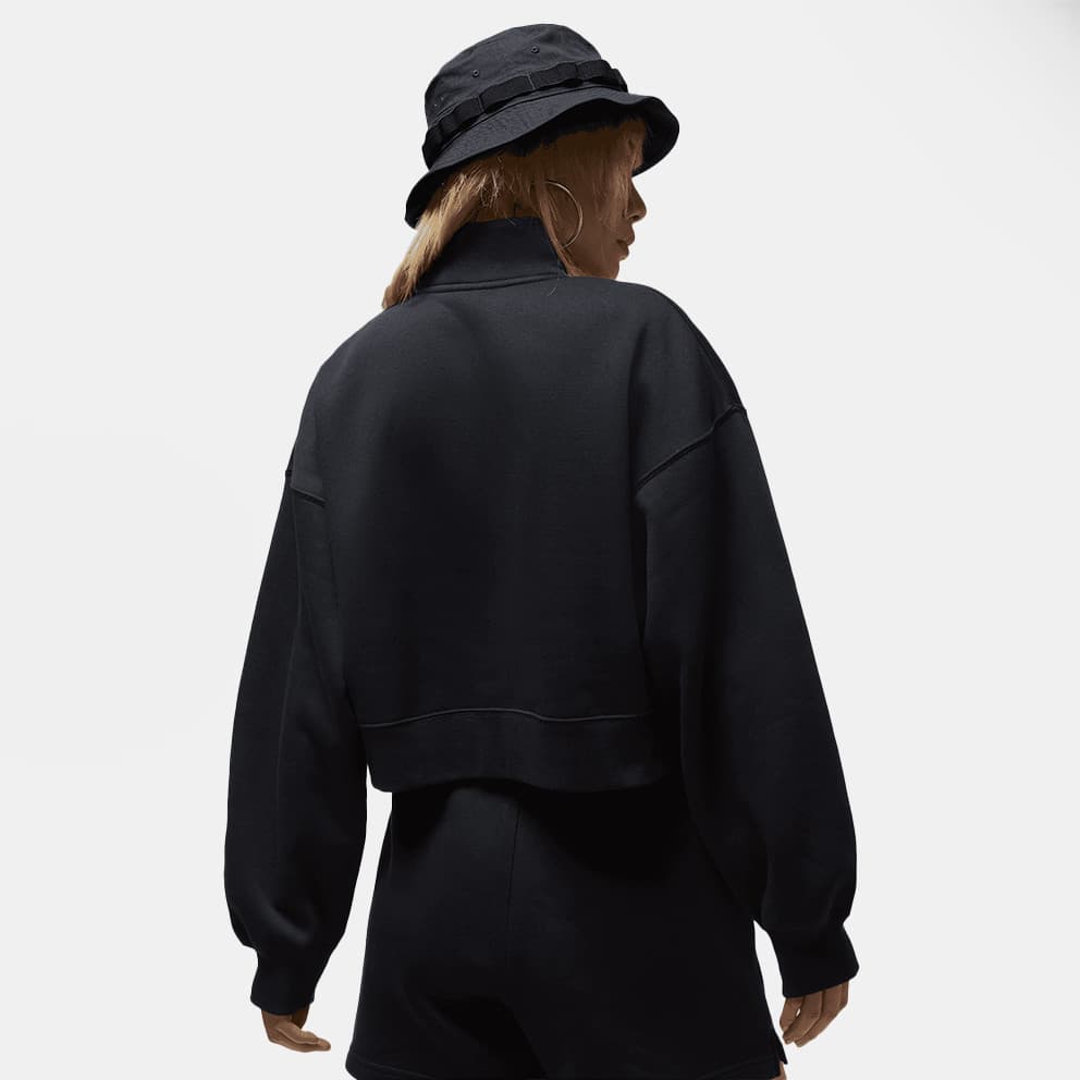 Jordan Fleece Quarter Zip Γυναικεία Μπλούζα Μακρύ Μανίκι