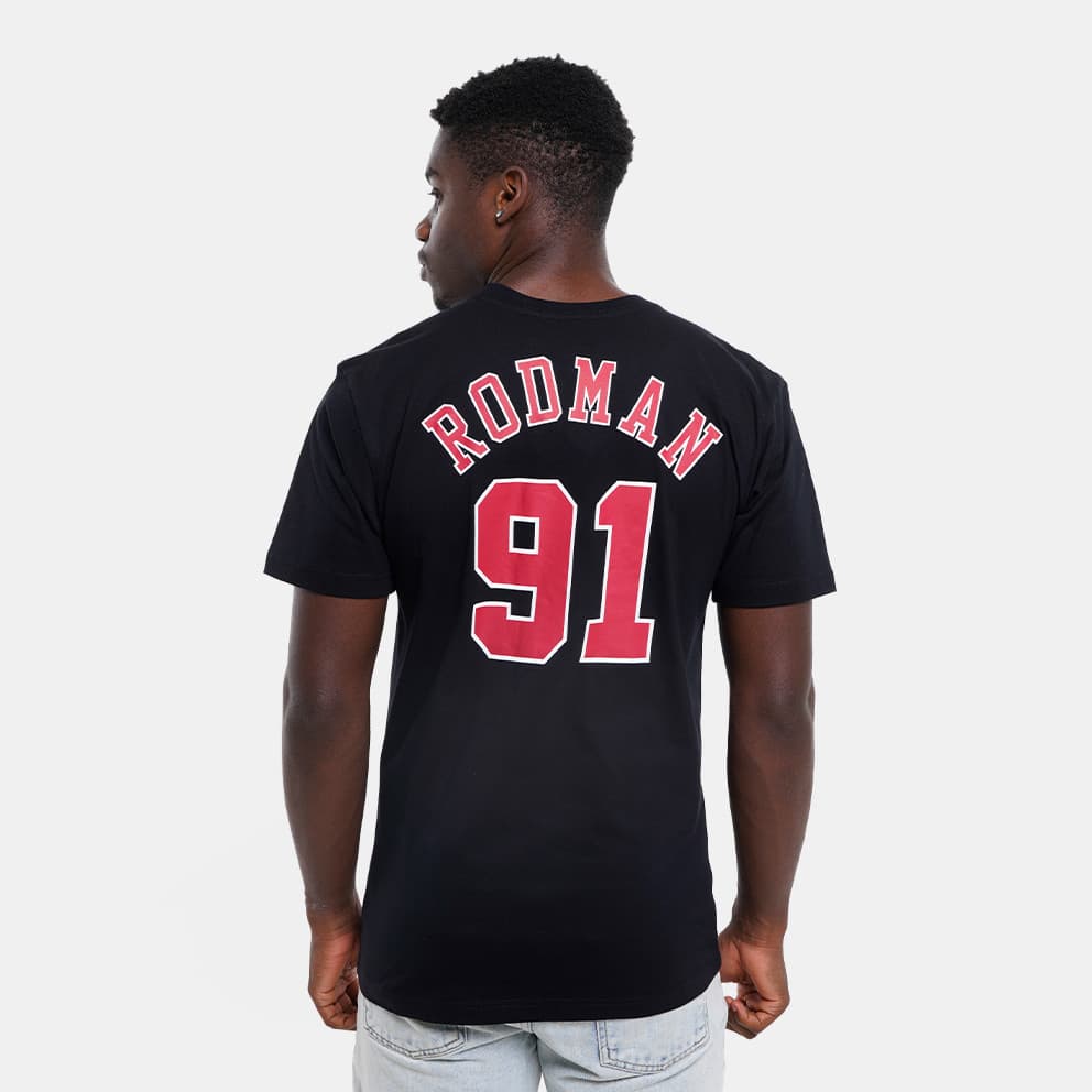 Mitchell & Ness Bulls Rodman Ανδρικό T-Shirt