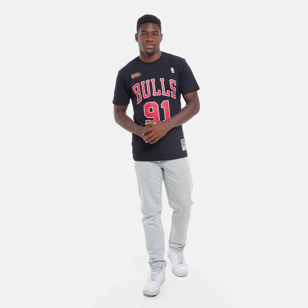 Mitchell & Ness Bulls Rodman Ανδρικό T-Shirt