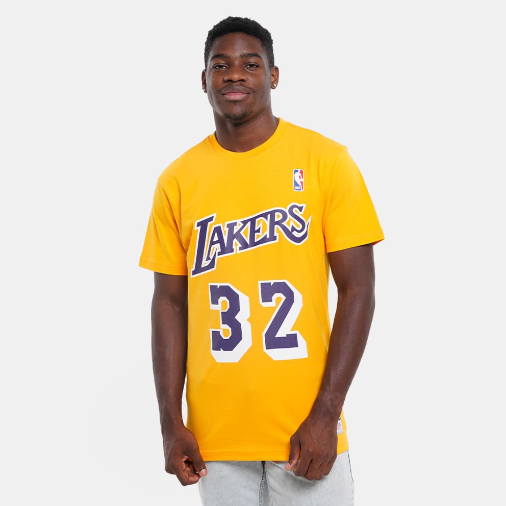 Ανδρικά αθλητικά μπλουζάκια Mitchell & Ness Μαύρο