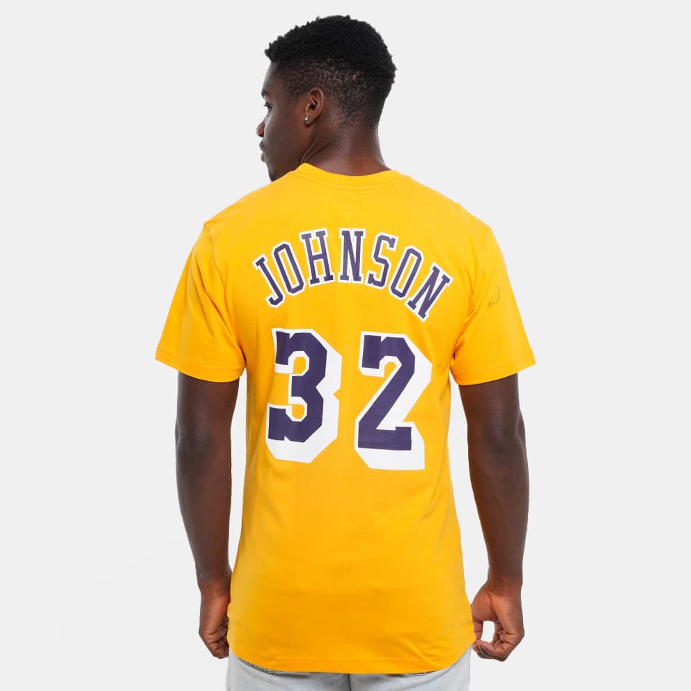 Mitchell & Ness Lakers Johnson Ανδρικό T-Shirt