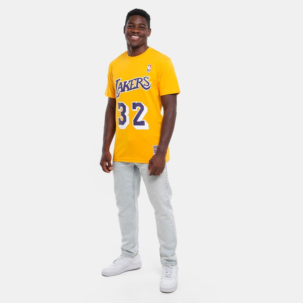 Mitchell & Ness Lakers Johnson Ανδρικό T-Shirt