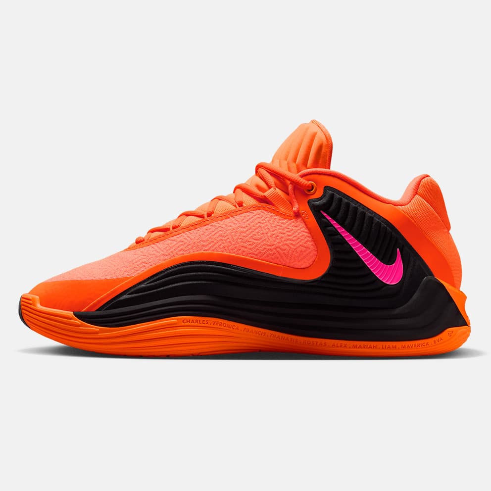 Men's Basketball Shoes Nike Orange
