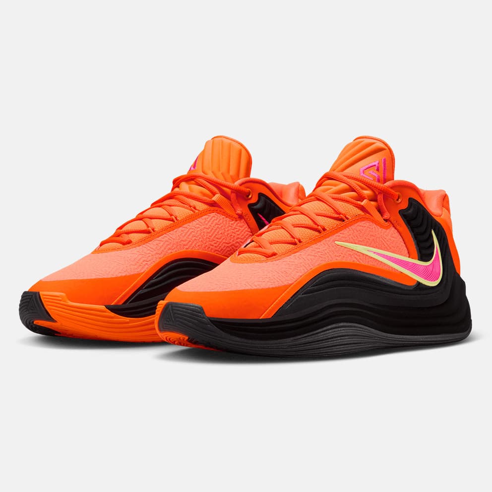 Men's Basketball Shoes Nike Orange