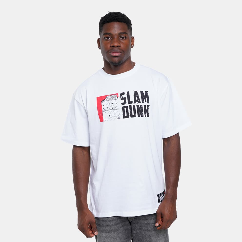 Ανδρικά αθλητικά μπλουζάκια Slamdunk Μαύρο