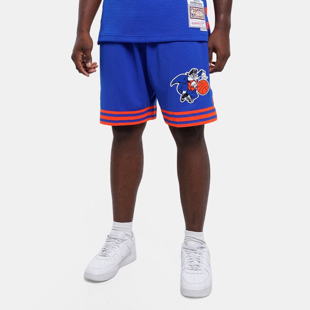 Ανδρικά αθλητικά σορτς Mitchell & Ness Μπλε