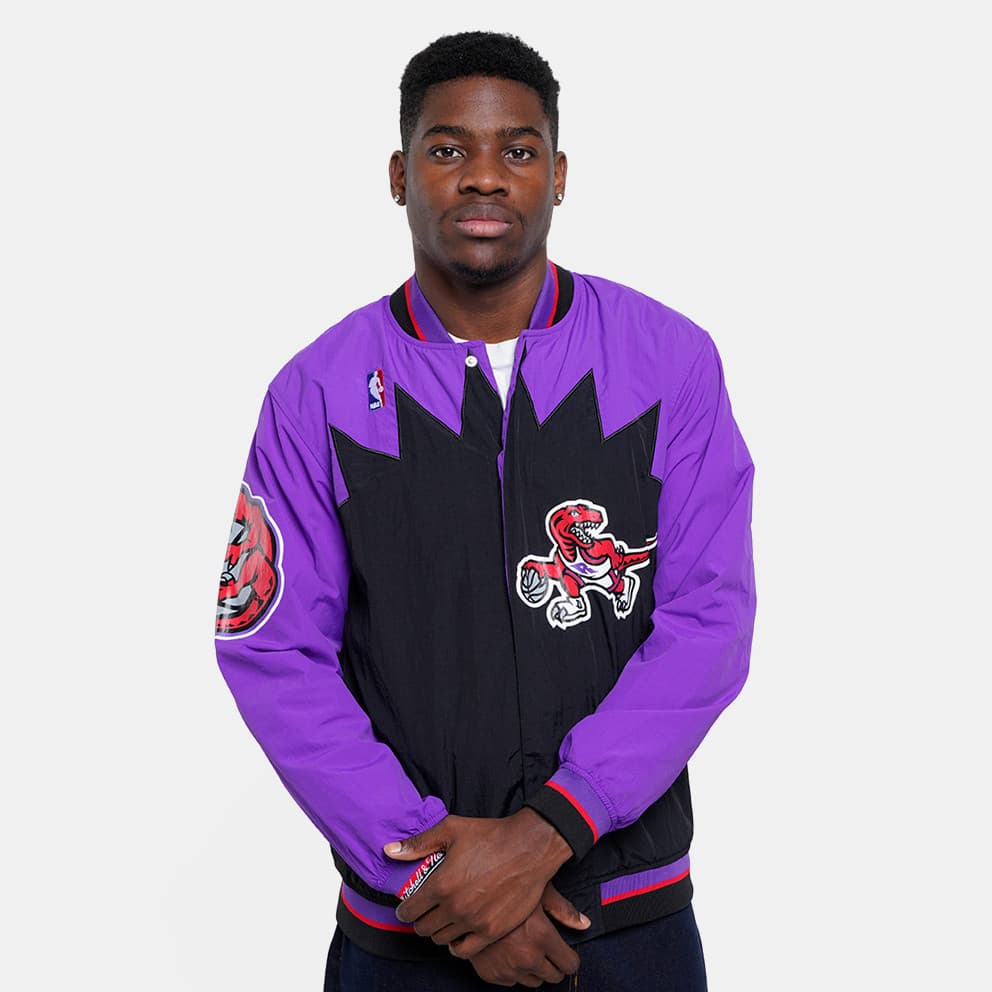 Mitchell & Ness Nba Authentic Warm Up Toronto Raptors Ανδρικό Urban Μπουφάν