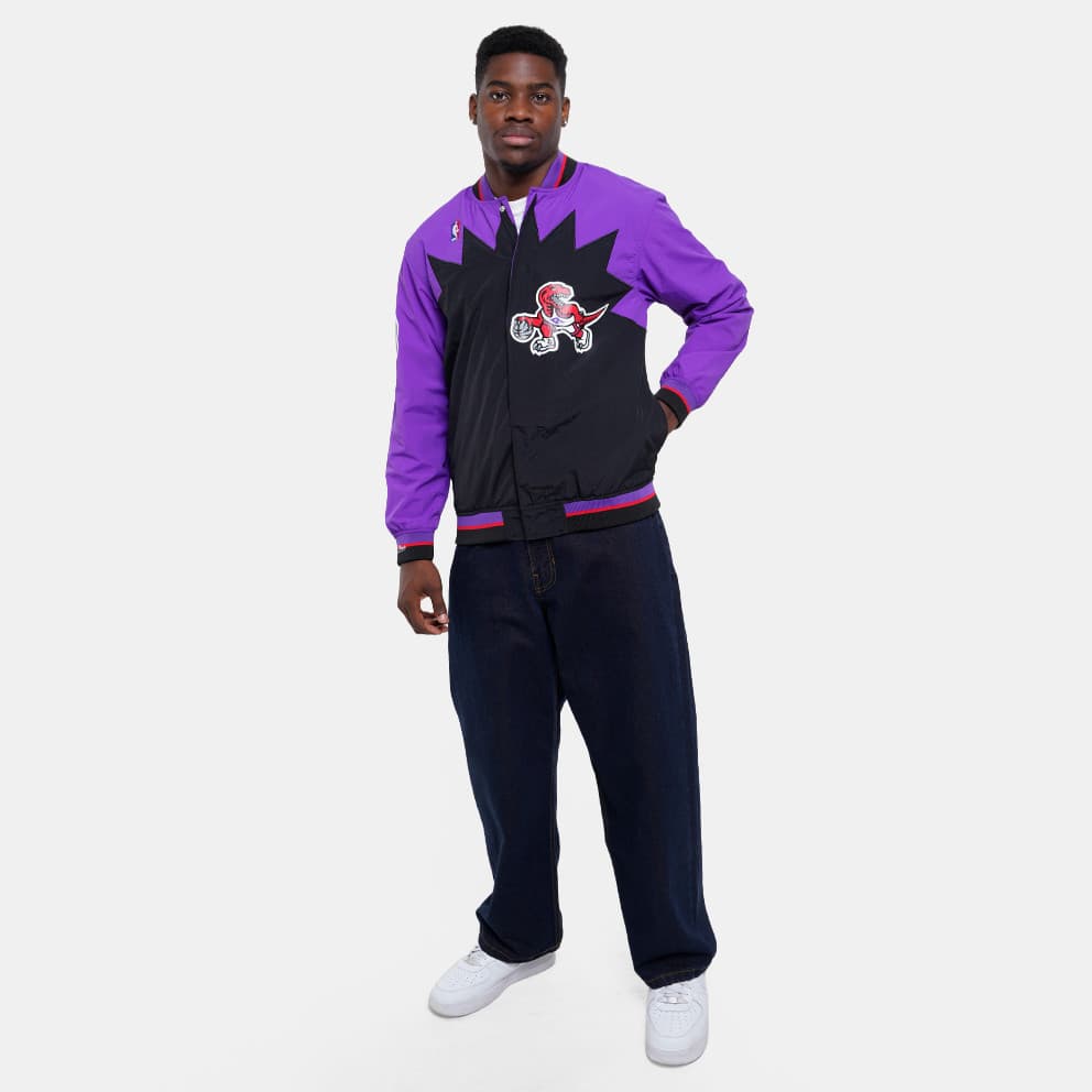 Mitchell & Ness Nba Authentic Warm Up Toronto Raptors Ανδρικό Urban Μπουφάν