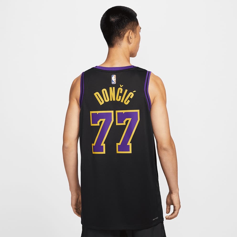 Nike NBA Luka Doncic Los Angeles Lakers City Edition Ανδρική Μπασκετική Φανέλα