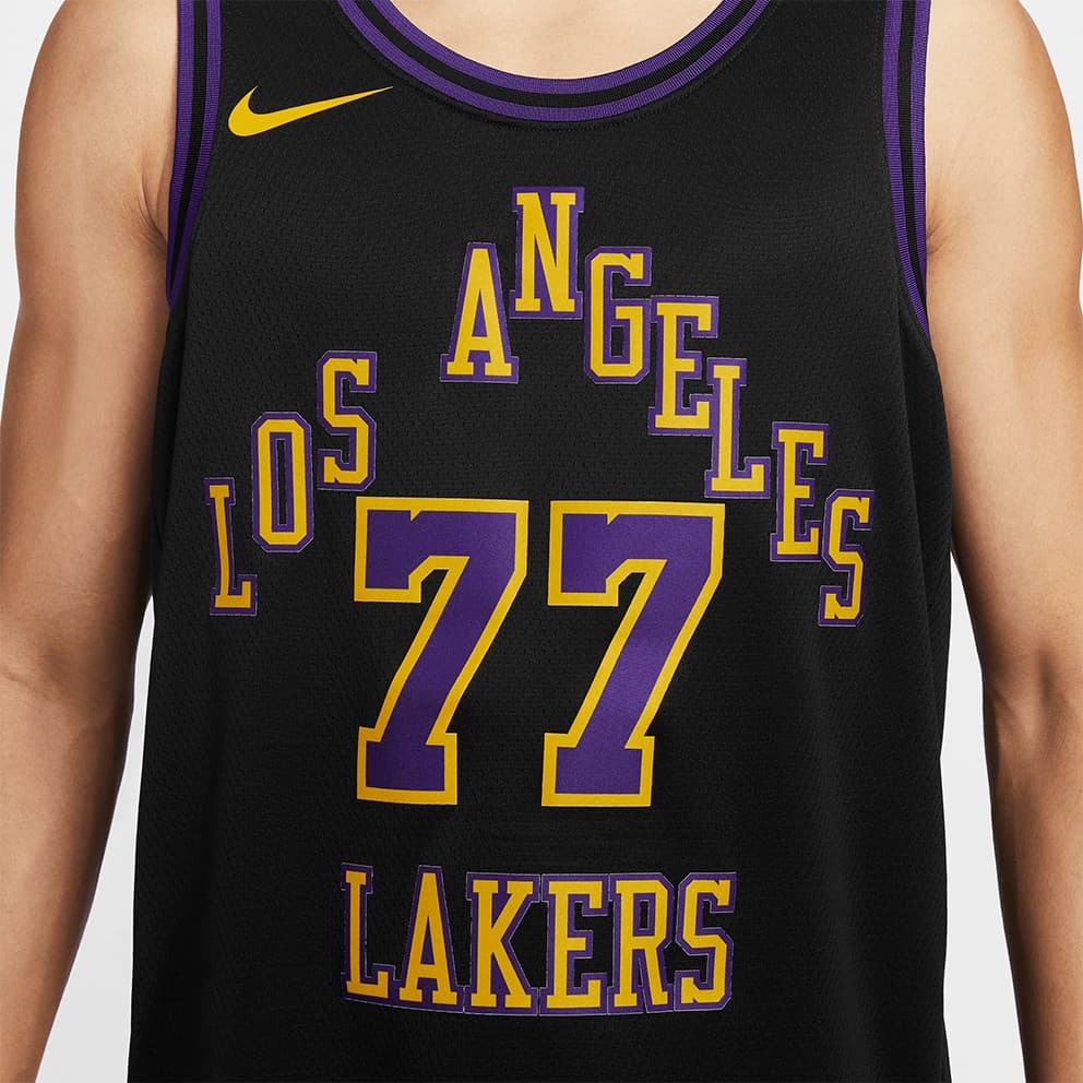 Nike NBA Luka Doncic Los Angeles Lakers City Edition Ανδρική Μπασκετική Φανέλα
