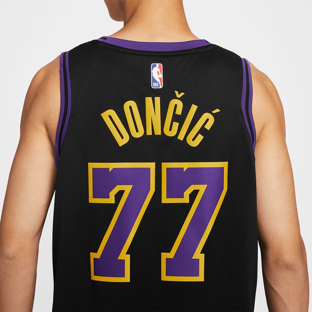 Nike NBA Luka Doncic Los Angeles Lakers City Edition Ανδρική Μπασκετική Φανέλα