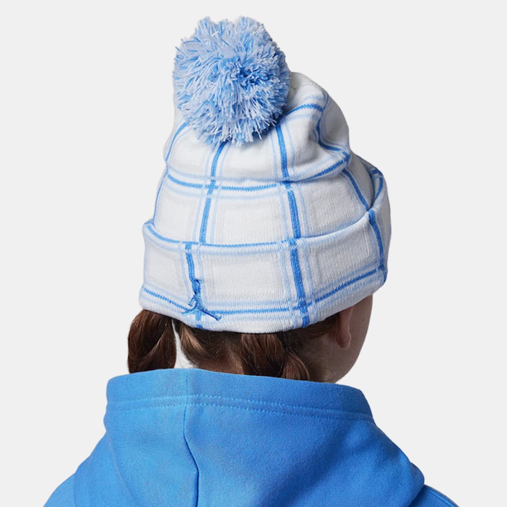 Jordan Holiday Plaid Pom Παιδικός Σκούφος
