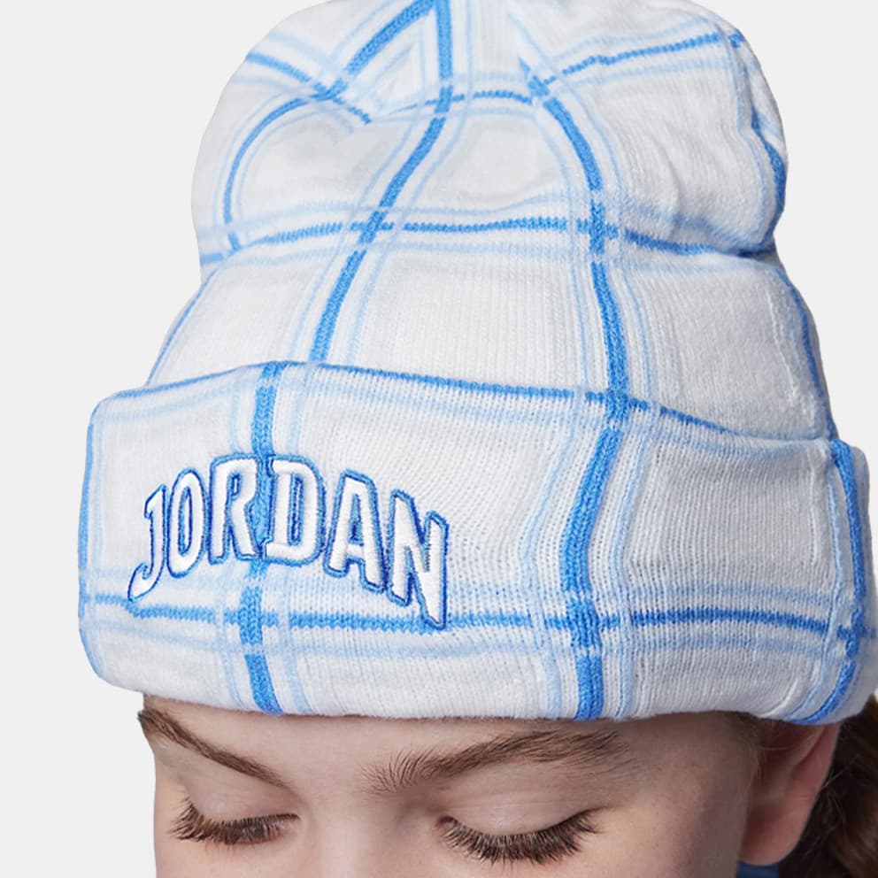 Jordan Holiday Plaid Pom Παιδικός Σκούφος