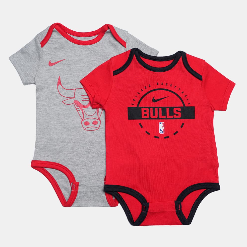 Nike NBA Chicago Bulls 2Pk Creeper Βρεφικό Σετ