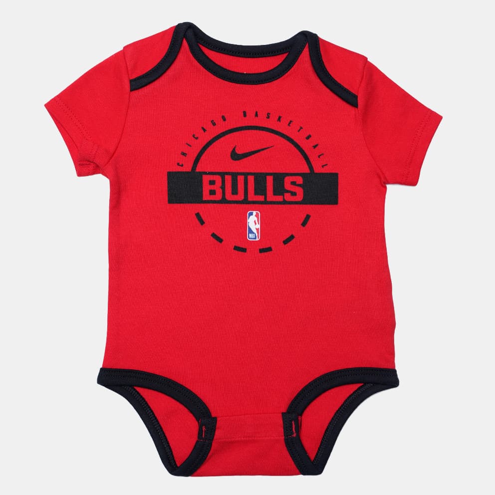 Nike NBA Chicago Bulls 2Pk Creeper Βρεφικό Σετ