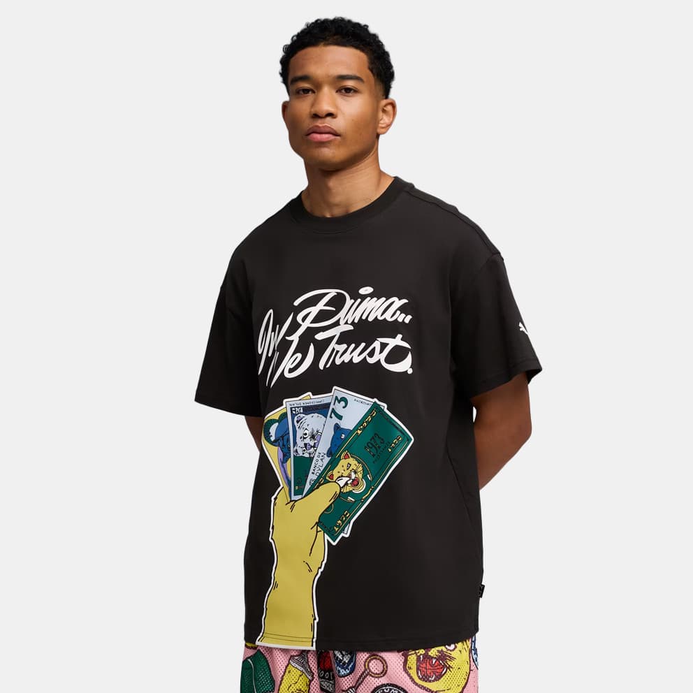 Men's Sports T-Shirts Puma Black