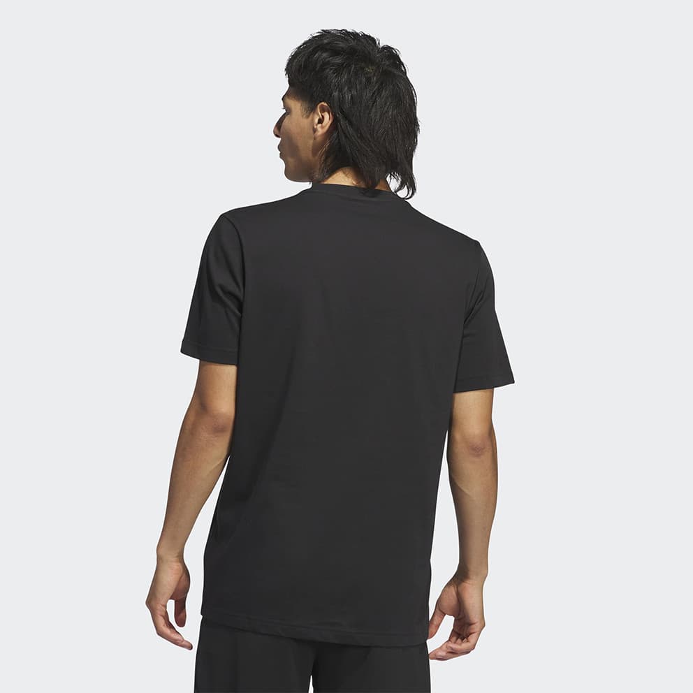 adidas Worldwide Hoops Logo Performance Ανδρικό T-Shirt