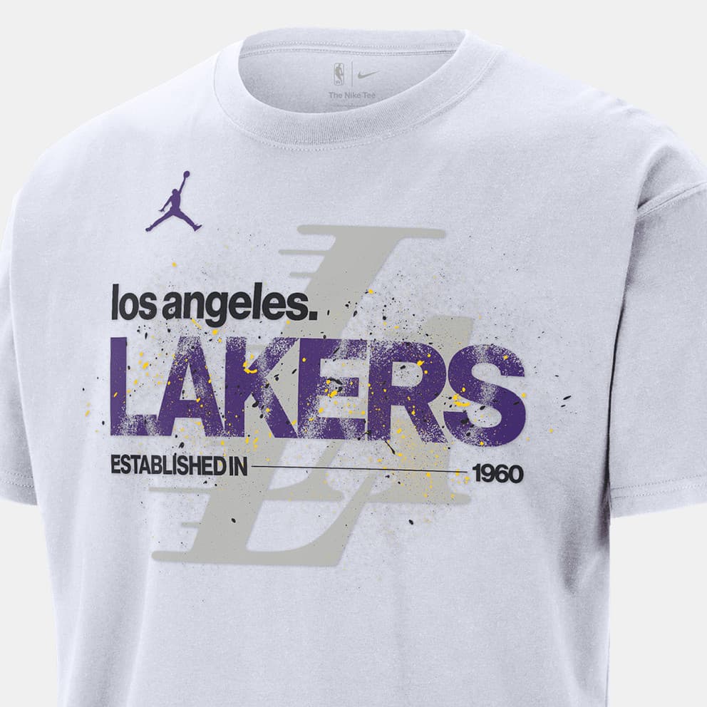 Nike Courtside Los Angeles Lakers Ανδρικό T-Shirt