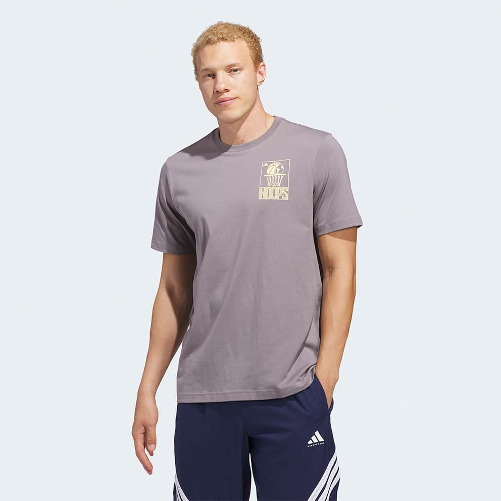 Men's Sports T-Shirts Adidas Gray