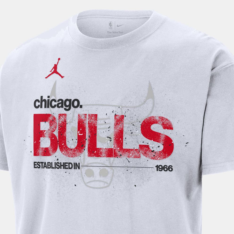 Nike Courtside Chicago Bulls Ανδρικό T-Shirt