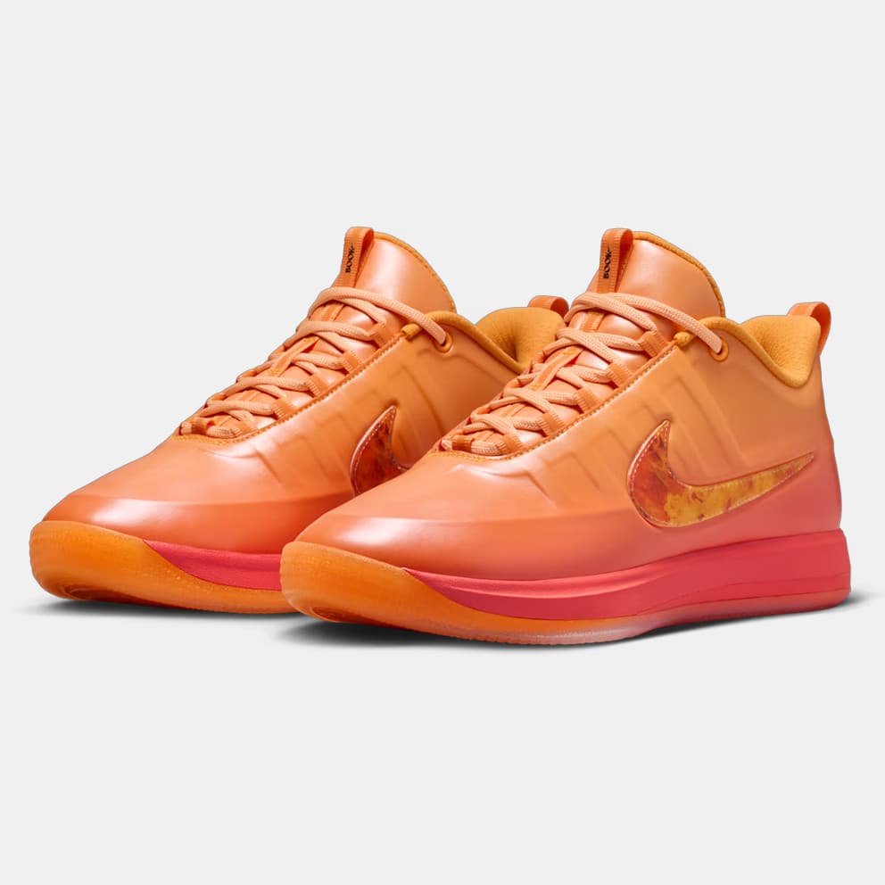 Men's Basketball Shoes Nike Orange