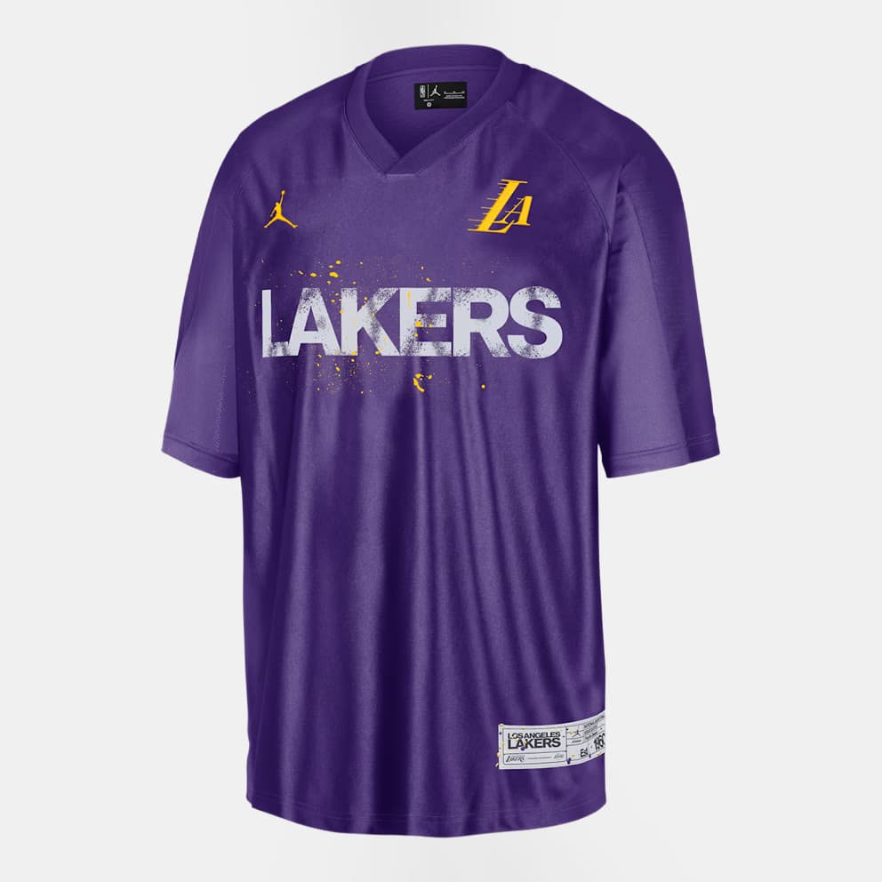 Ανδρικά αθλητικά μπλουζάκια JORDAN Μωβ