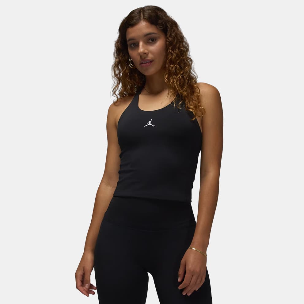 Γυναικεία αθλητικά αμάνικα μπλουζάκια JORDAN Μαύρο