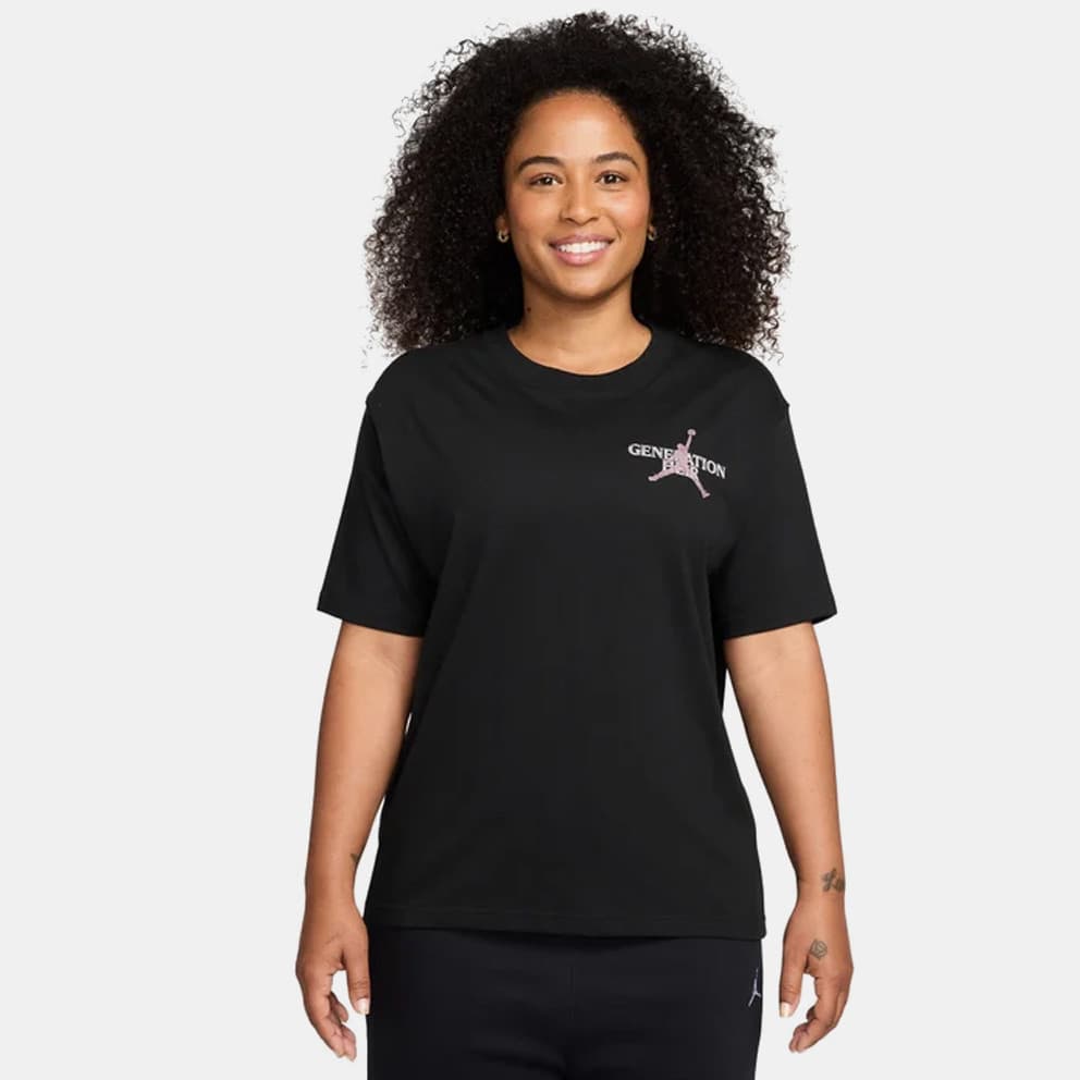 Γυναικεία αθλητικά μπλουζάκια JORDAN Λευκό