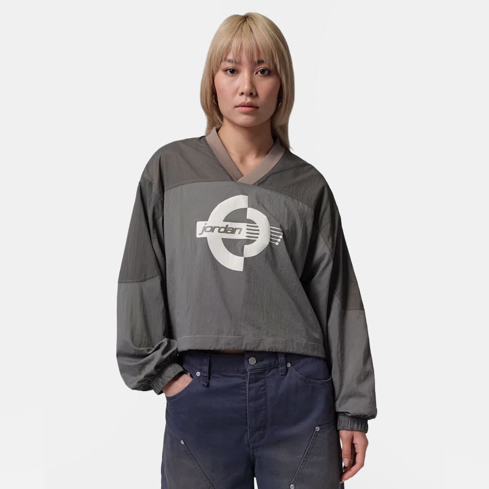 Γυναικεία αθλητικά μπλουζάκια JORDAN Γκρι