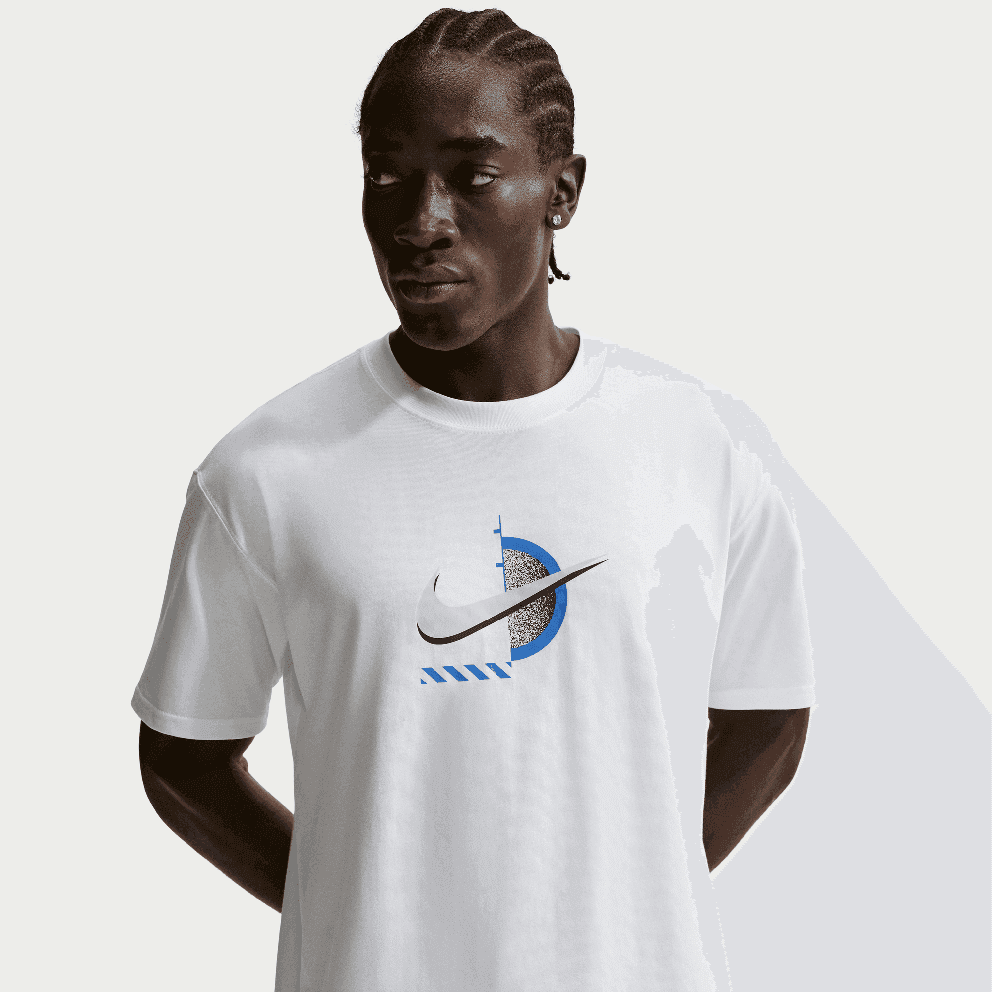 Ανδρικά αθλητικά μπλουζάκια Nike Λευκό