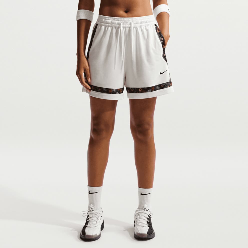 Γυναικεία αθλητικά σορτς Nike Λευκό