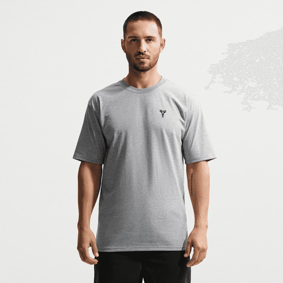 Ανδρικά αθλητικά μπλουζάκια Nike Γκρι