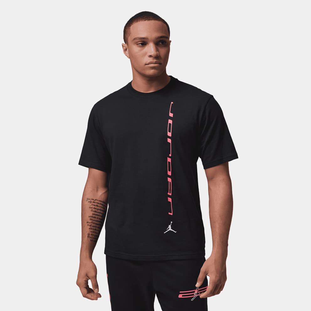 Ανδρικά αθλητικά μπλουζάκια JORDAN Μαύρο