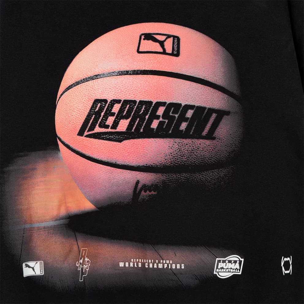 Pum Represent Ανδρική Μπλούζα με Κουκούλα