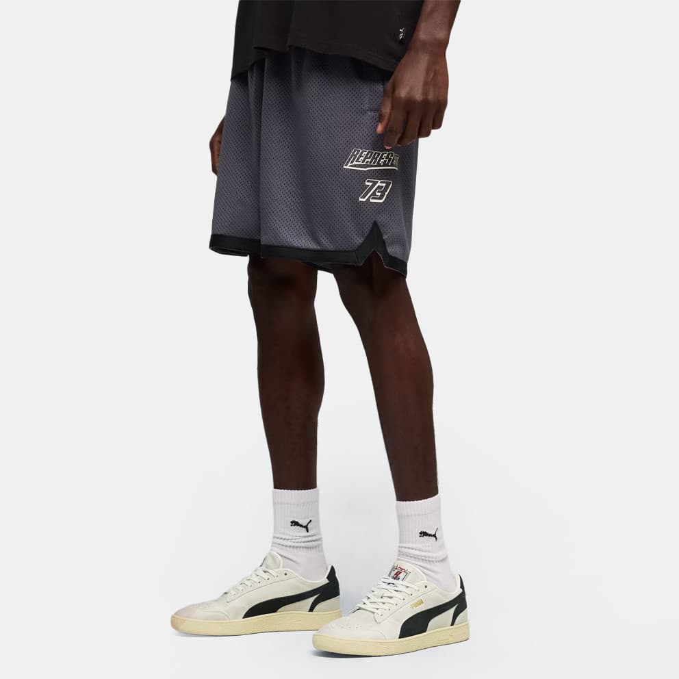 Ανδρικά αθλητικά σορτς Puma Γκρι