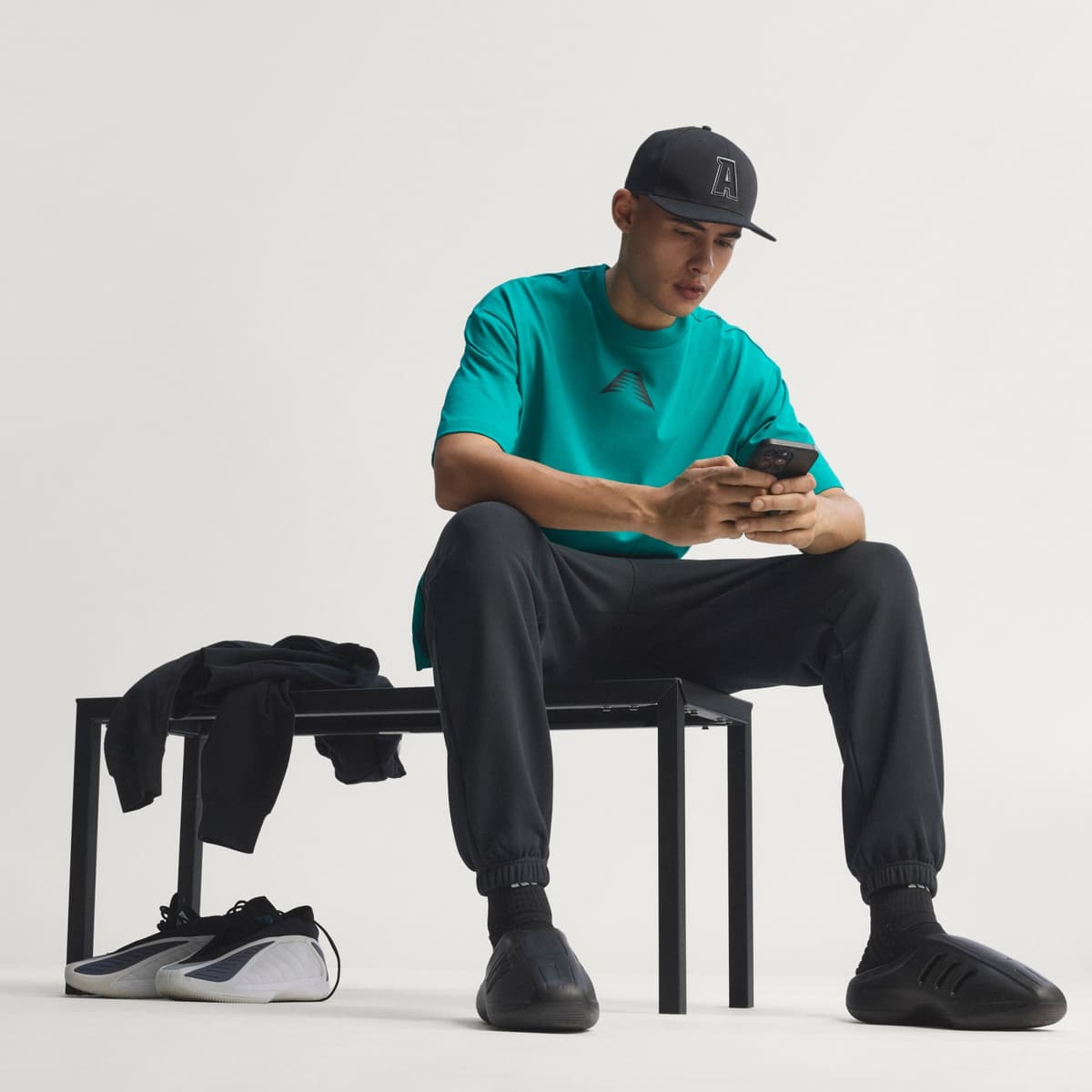 Men's Sports T-Shirts Adidas Green