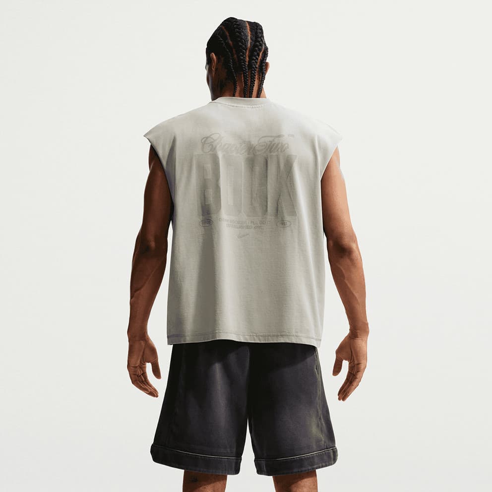 Men's Sports Tank Tops Nike Gray