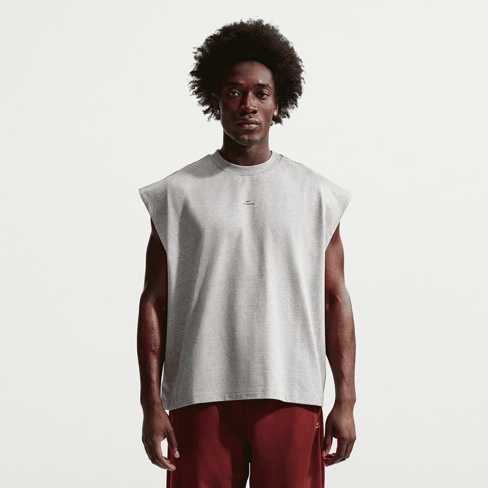 Men's Sports Tank Tops Nike Gray