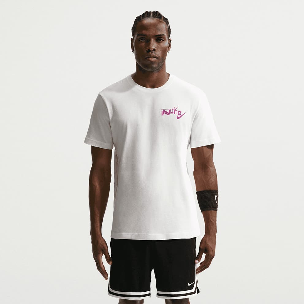 Men's Sports T-Shirts Nike White