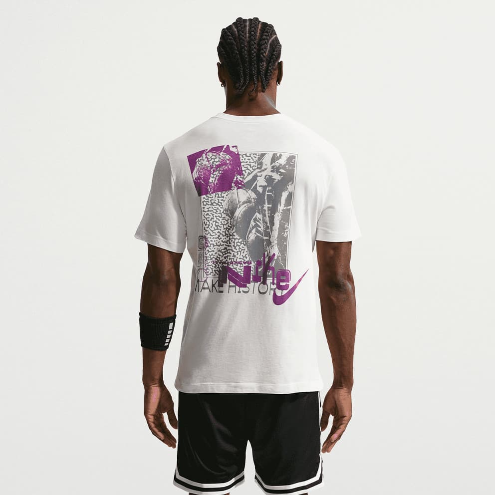 Men's Sports T-Shirts Nike White