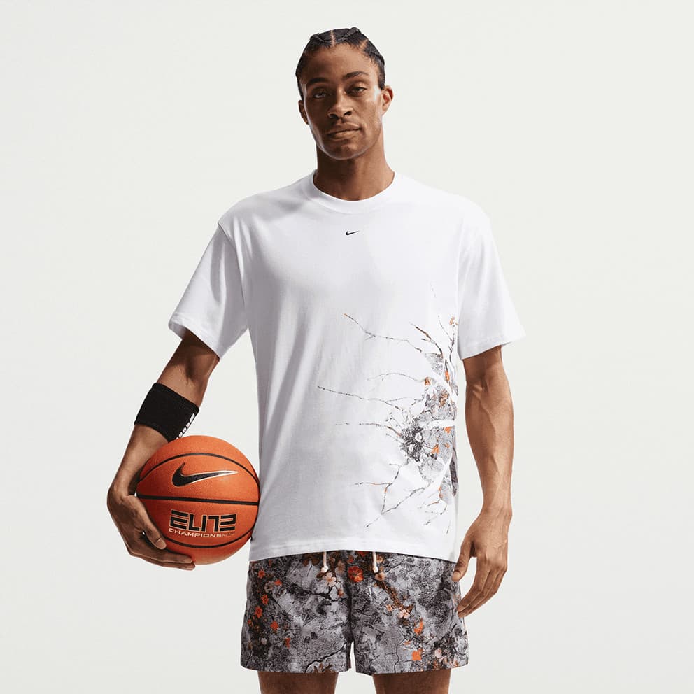 Ανδρικά αθλητικά μπλουζάκια Nike Μαύρο