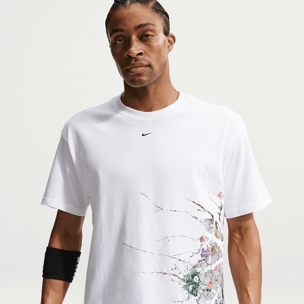Men's Sports T-Shirts Nike White