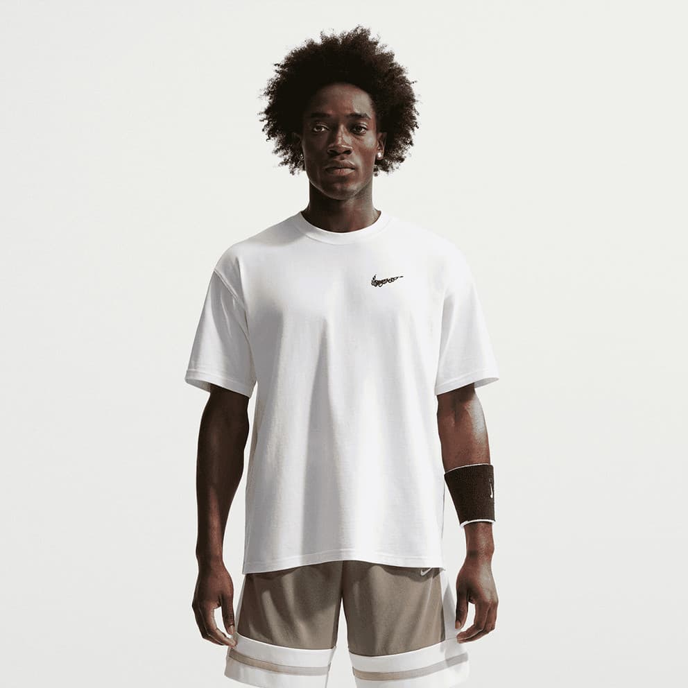 Men's Sports T-Shirts Nike White