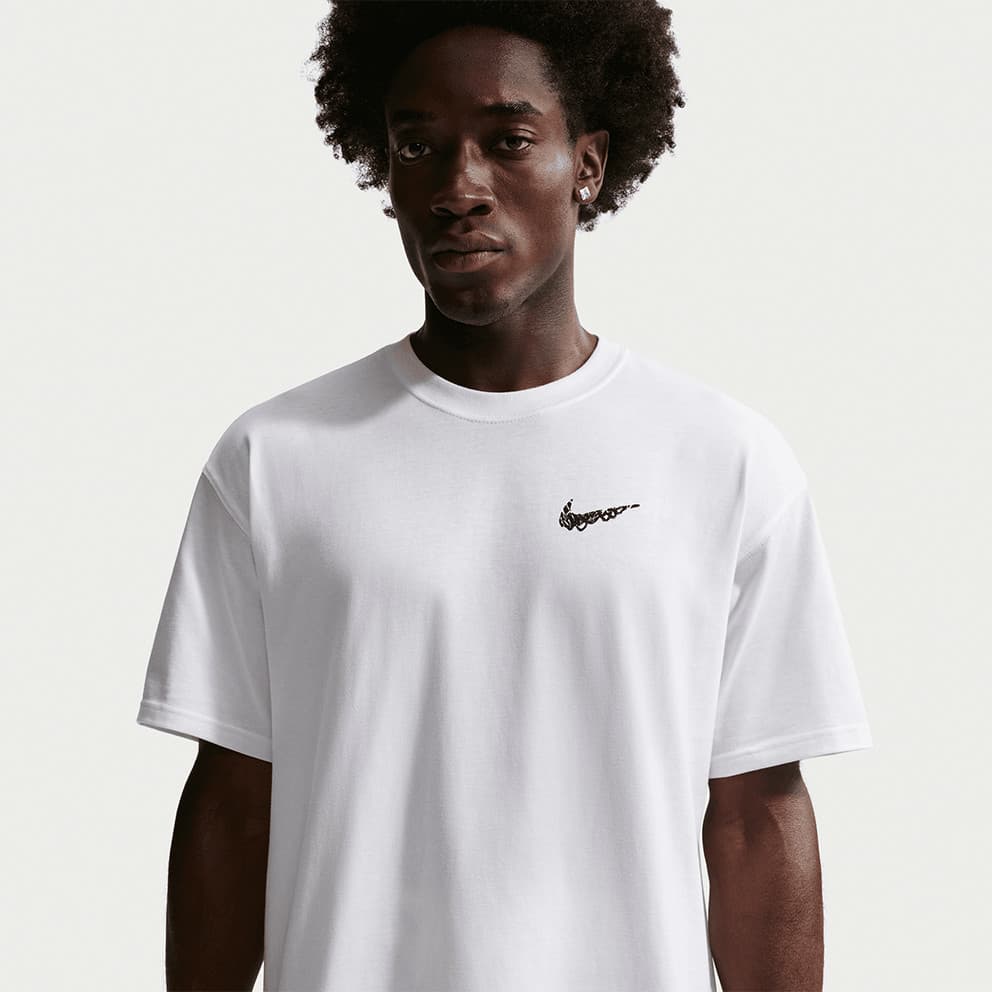 Men's Sports T-Shirts Nike White