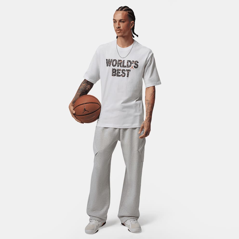 Men's Sports T-Shirts JORDAN White
