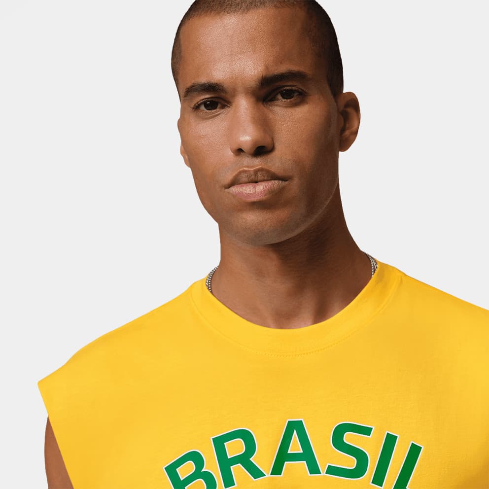 Men's Sports Tank Tops JORDAN Yellow