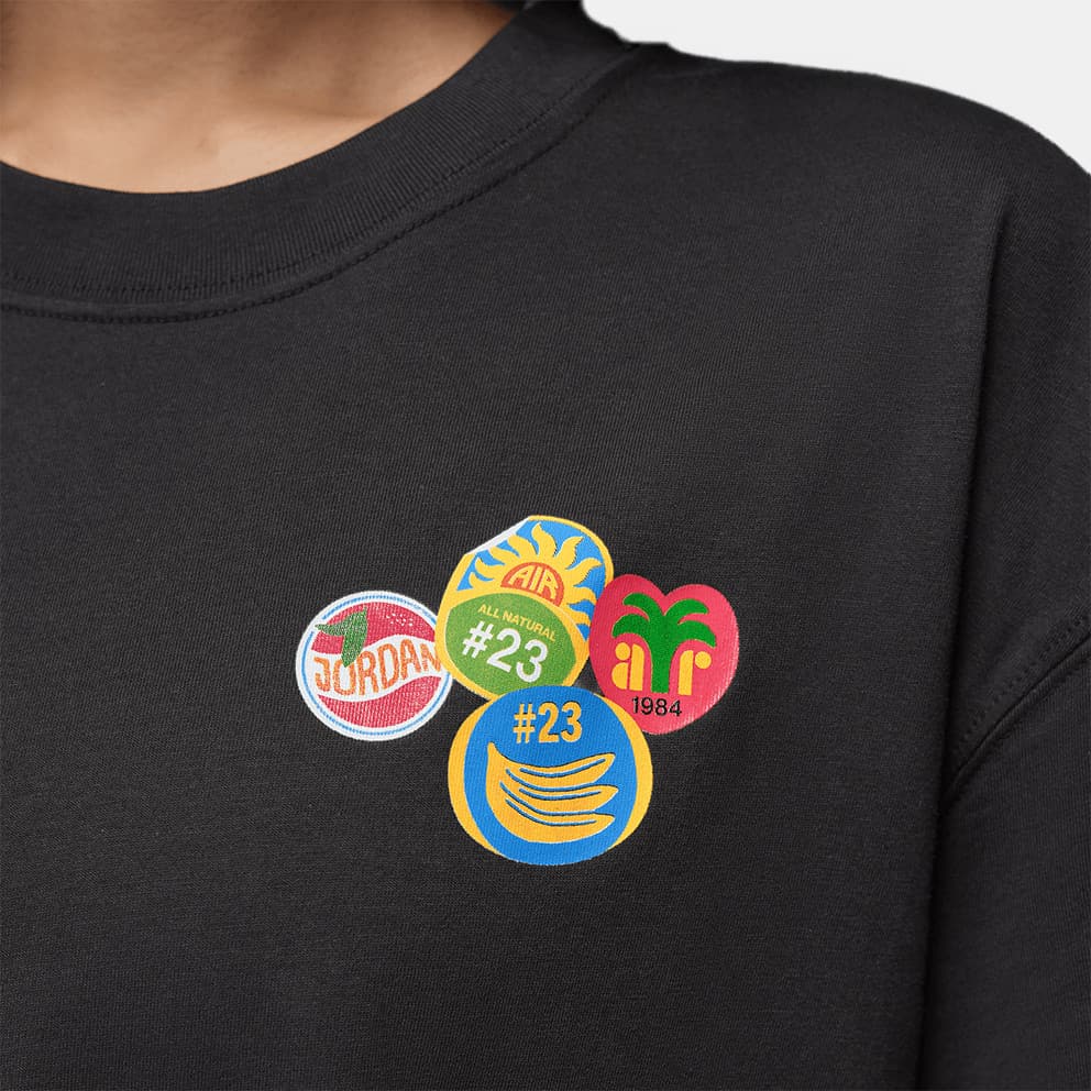 Women's Sports T-Shirts JORDAN Black