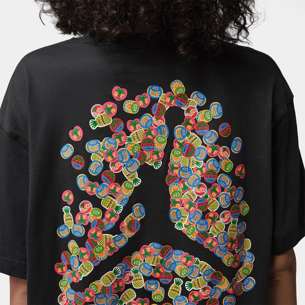 Women's Sports T-Shirts JORDAN Black