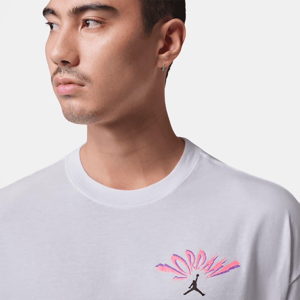 Men's Sports T-Shirts JORDAN White