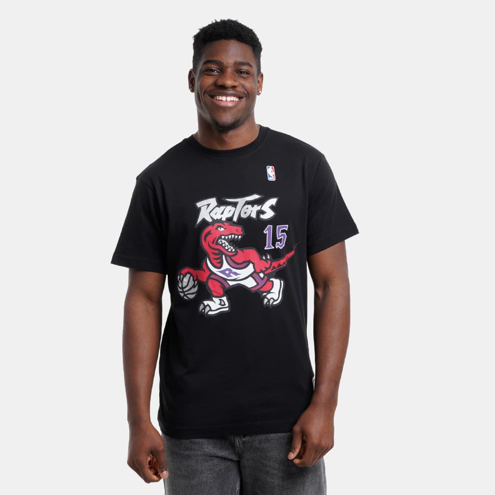 Ανδρικά αθλητικά μπλουζάκια Mitchell & Ness Μαύρο